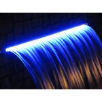 Cascada velo de agua LED 30 cms