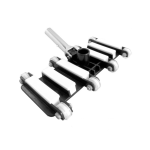 Limpiafondo profesional de 8 ruedas con rodamientos